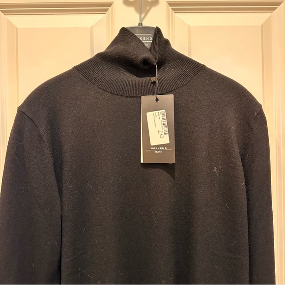 NewSeason Weekend Max Mara Silk  and Wool Polo-Neck Sweater Sz:S Fall/Winter - Picture 11 of 15